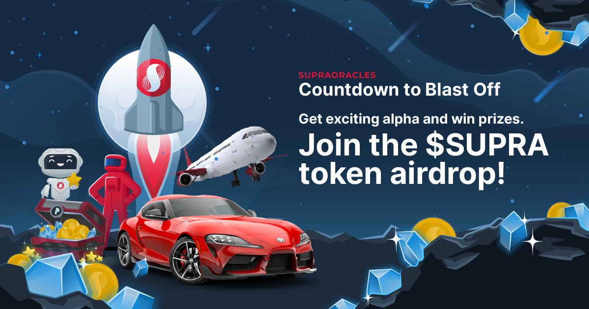 Countdown to Blast Off - Supra Community Airdrop Campaign
