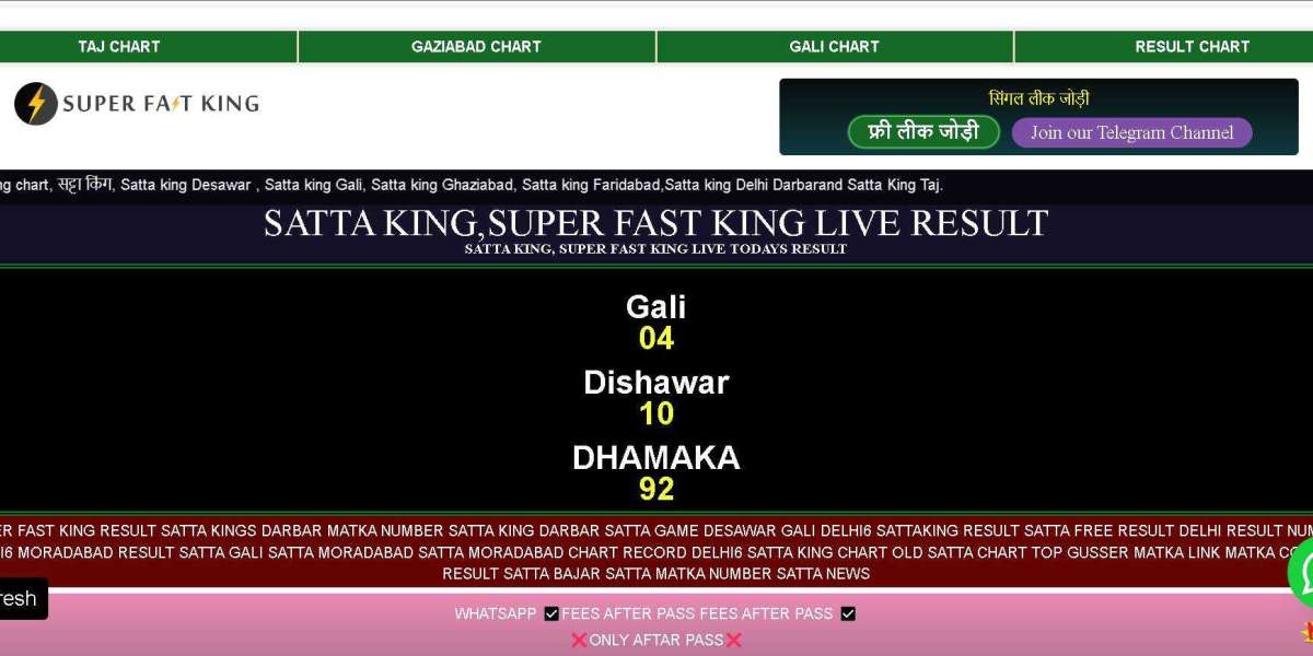 THE SATTA KING IS A FANTASTIC GAME.