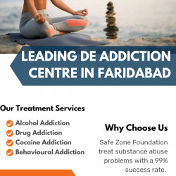 Overcome Addiction with the Leading De Addiction Centre in Faridabad