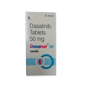 Buy Dasanat 50 mg Dasatinib Tablet 60\s Online at Lowest Price From India"