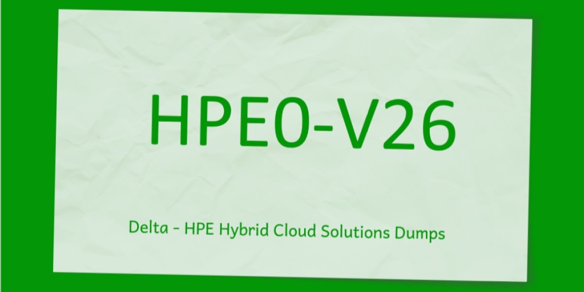 Delta - HPE Hybrid Cloud Solutions HPE0-V26 Exam Guides