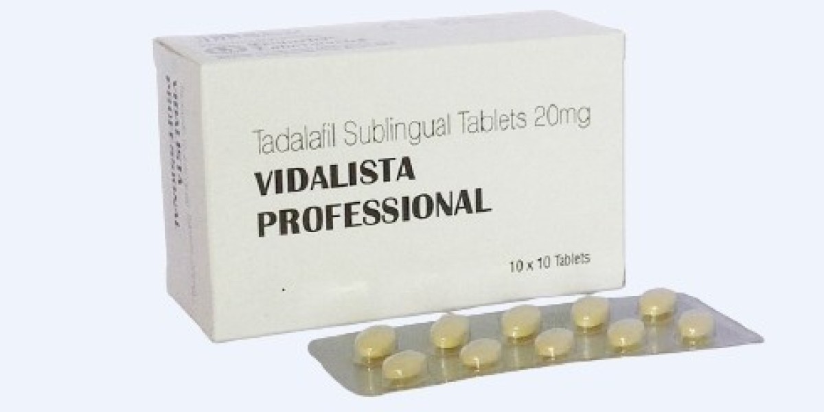 Vidalista Professional 20 mg Tadalafil : Buy Online ( ED Pills )