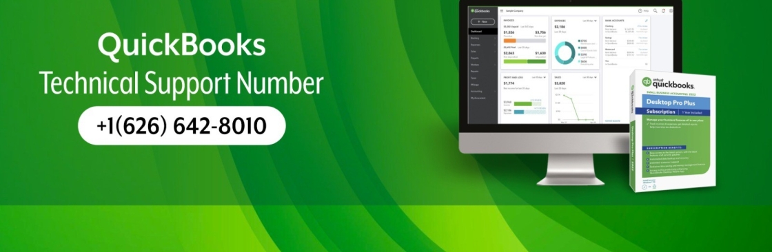 QuickBooks Customer Support ⚡⚡⚡ +1-(626)642-8010 Number Cover Image
