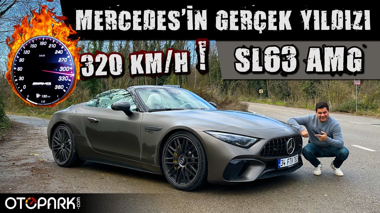 Mercedes-Benz SL63 AMG | 0-300 km/h 30 saniye! | Otopark.com