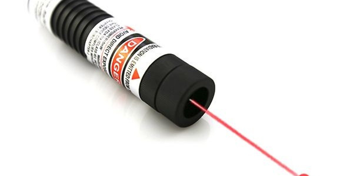 How to make easy use of a direct diode emission 650nm red laser diode module?