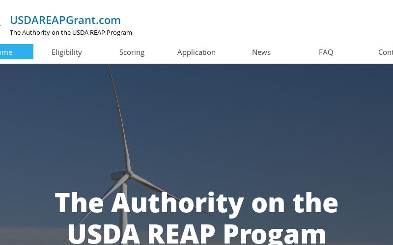 USDA REAP Program Grants Program | USDA REAP Grant