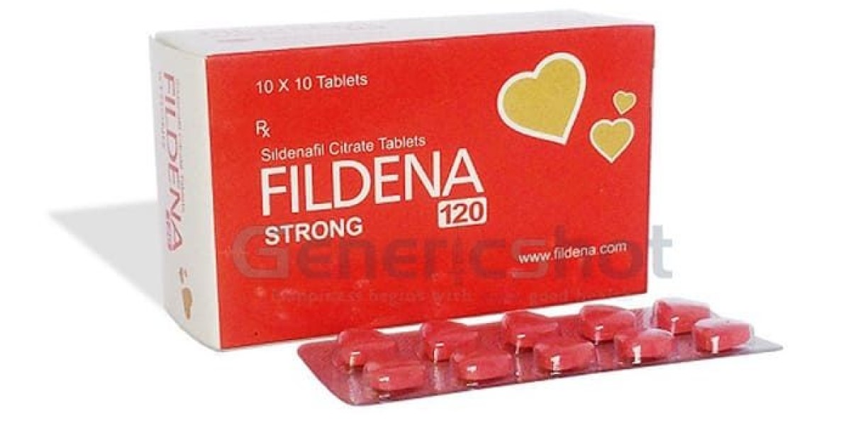 How does Fildena 120 mg tablet work for ED treatment?