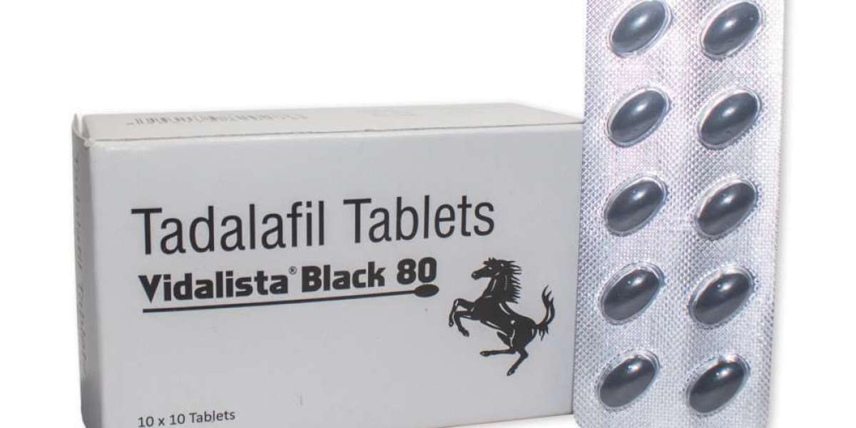 Vidalista Black 80mg (Tadalafil) - Men's Health