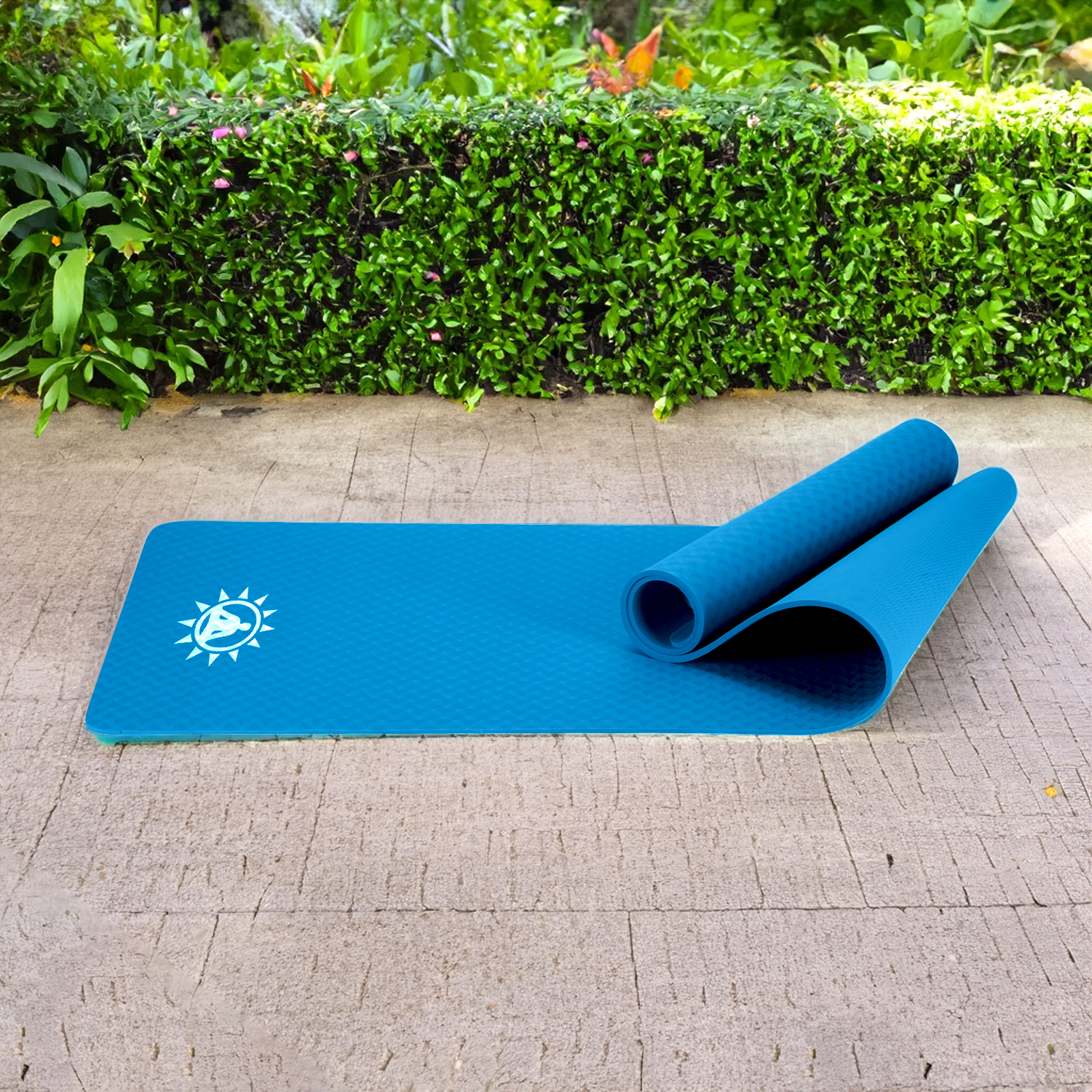 Foldable Anti Skid TPE 6mm Premium Yoga Mat