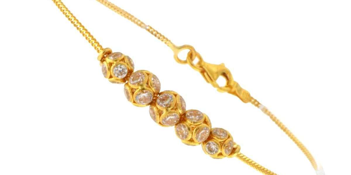 Elegance in Every Glimmer: The Timeless Allure of 22ct Ladies Gold Bracelets