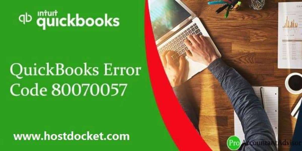 How to Deal with QuickBooks Error 80070057?