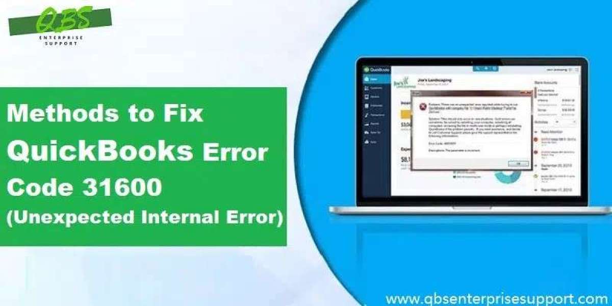 Resolve QuickBooks Error 31600: Unexpected Internal Error