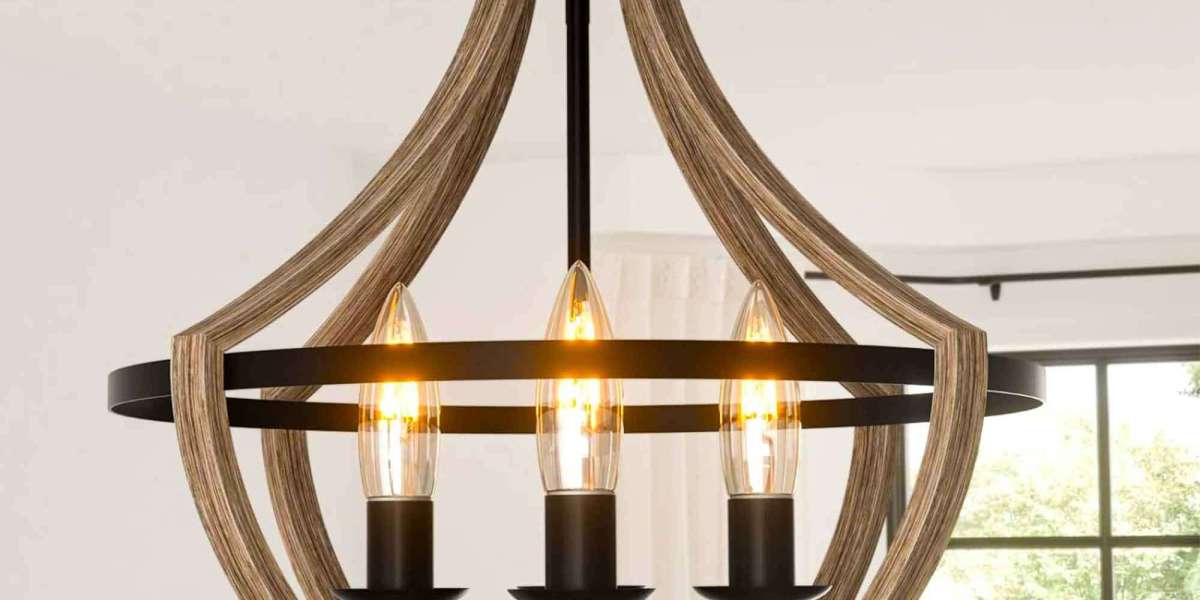 Enhance Your Home Décor with a Farmhouse Chandelier from Luxury Lamp