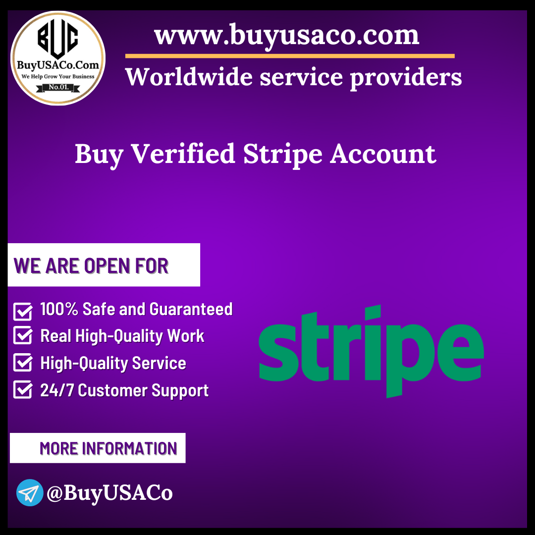 Buy Verified Stripe Account -100% Safe & Fast Delivery
