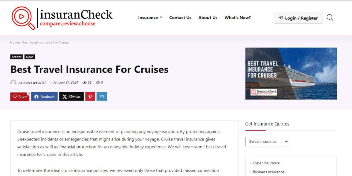 cruise travel insurance