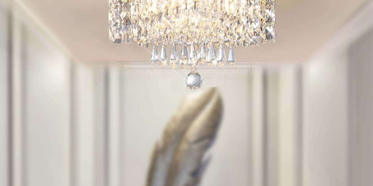 Elevate Your Ceiling with Elegance: Crystal Semi Flush Mounts from Luxury Lamp