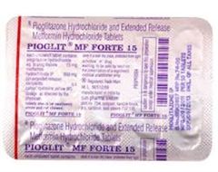 Buy Pioglit MF Forte 15+850mg Online - Fast & Reliable Shipping