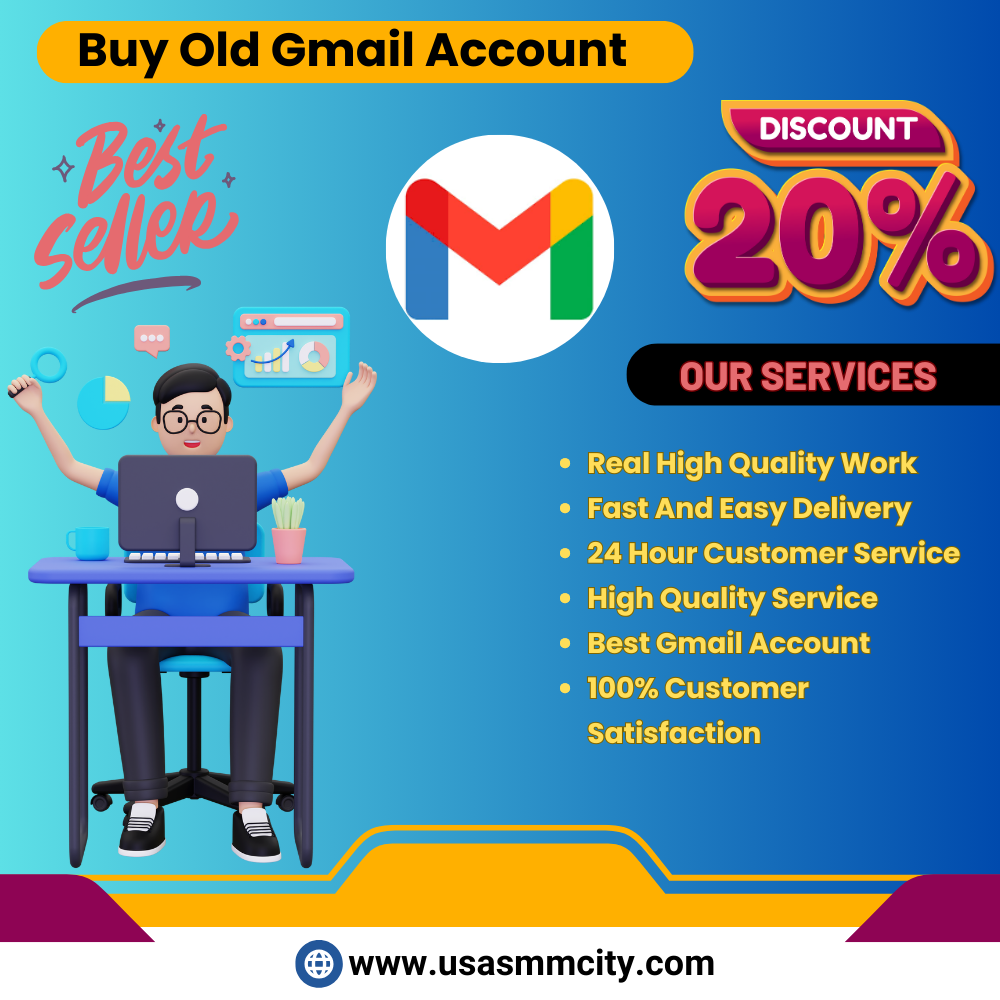 Buy Old Gmail Account-100% USA Gmail Account...