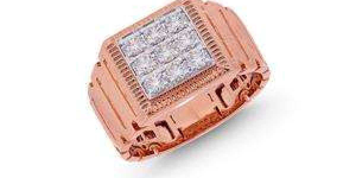 Forget the Tux, Rock the Ring: Bold Diamond Statements for Men in Rose Gold