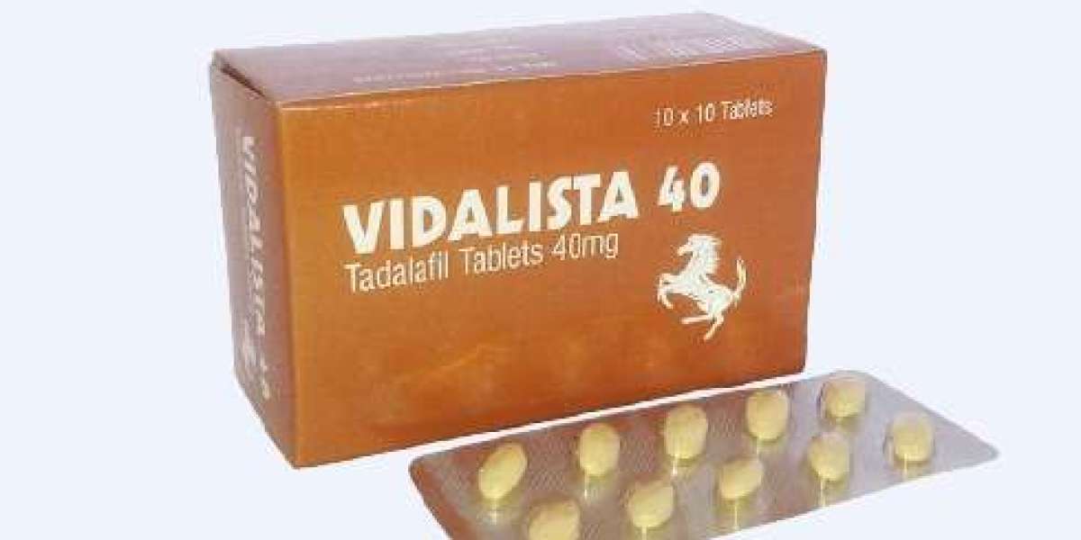 Vidalista 40 mg - Make Your Partner Feel Satisfied On Bed Time