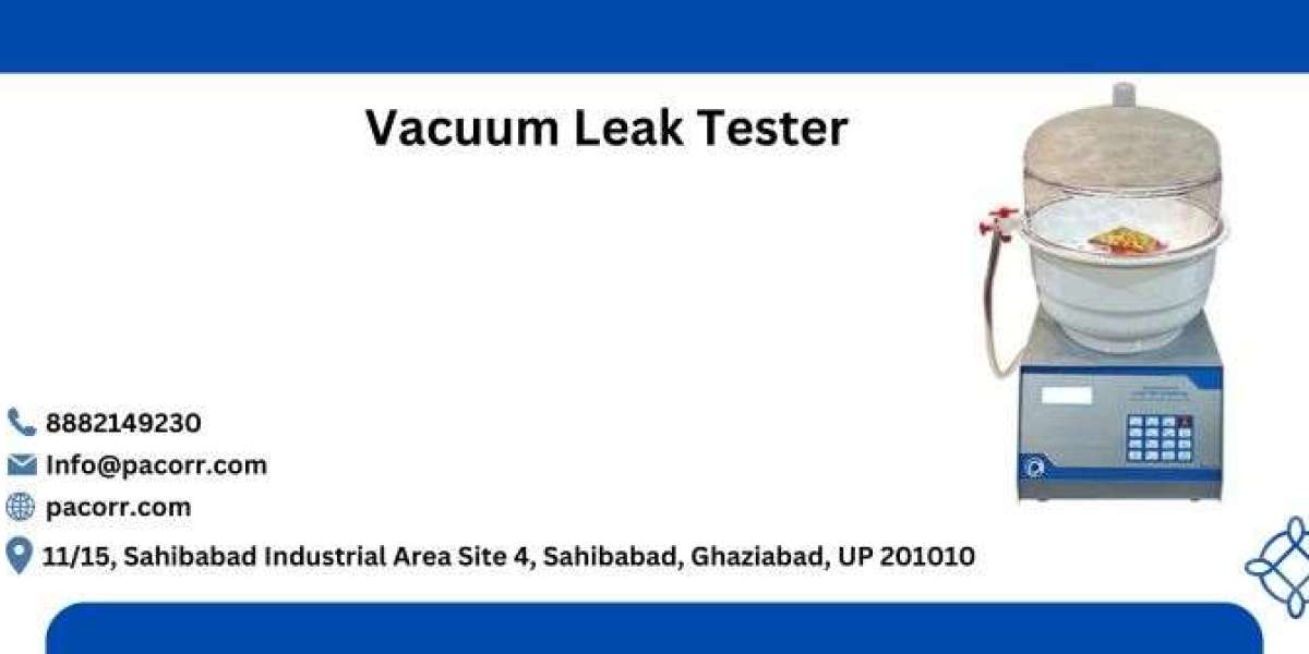 Mastering Packaging Integrity with Pacorr Vacuum Leak Tester