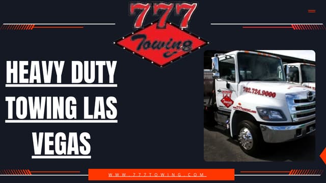 Heavy  Duty Towing  Las Vegas     ...... | PPT