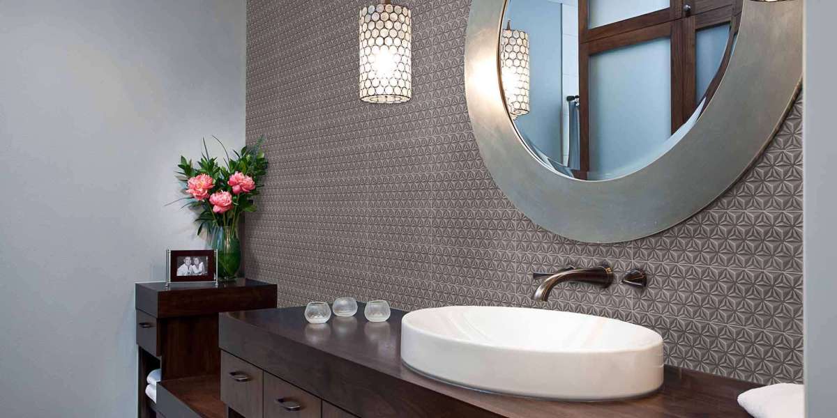 Stylish Patterned Floor Tiles for Your Bathroom from BR Ceramics