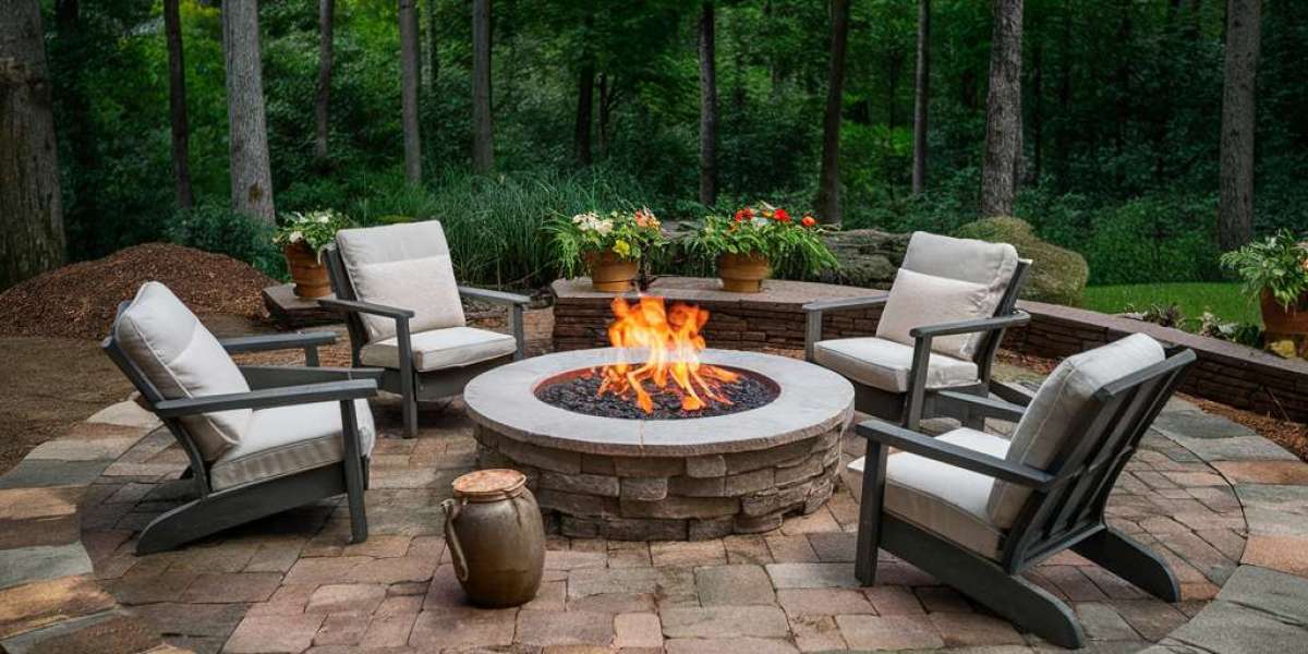 Stay Warm and Cozy: Must-Have Fire Pit Accessories for Your Stone Patio