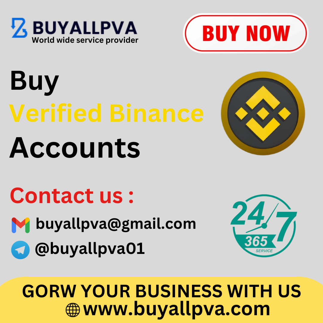 Buy Verified Binance Accounts - 100% Fully Verified Account