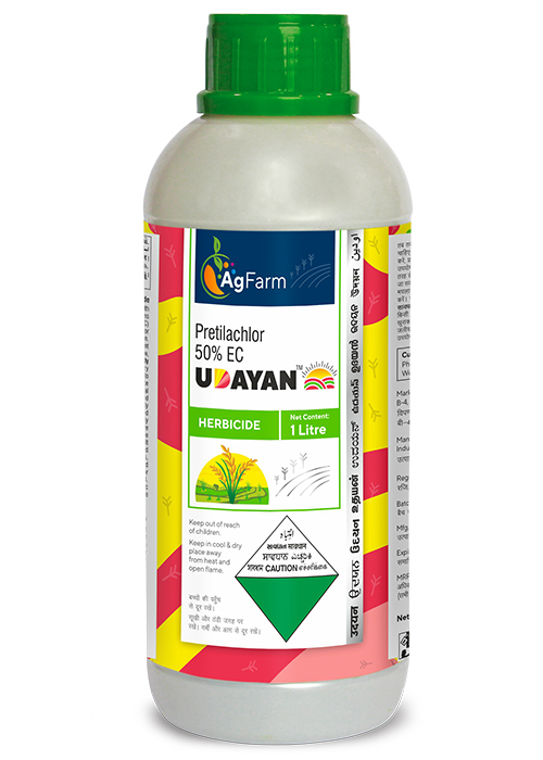 Buy Pretilachlor 50% EC Herbicide UDAYAN Online at Best Price