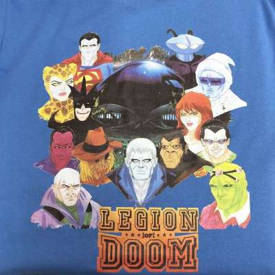 Justice League Legion of Doom Blue T Shirt Profile Picture