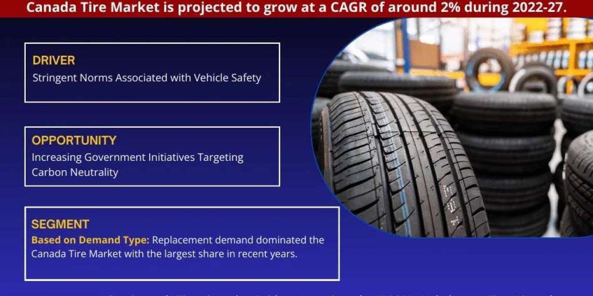 Dynamic 2% CAGR Charts Canada Tire Market's Future in 2022-27