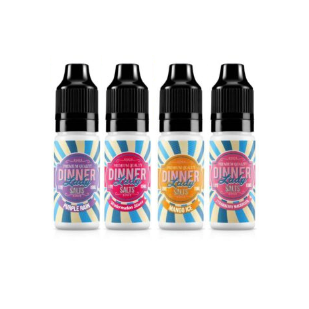 Buy Dinner Lady Nic Salts E liquids | 5 for £10 | All Flavours