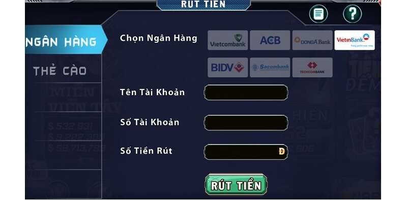 Hướng dẫn cách rút tiền B52 Club chi tiết không phải ai cũng biết