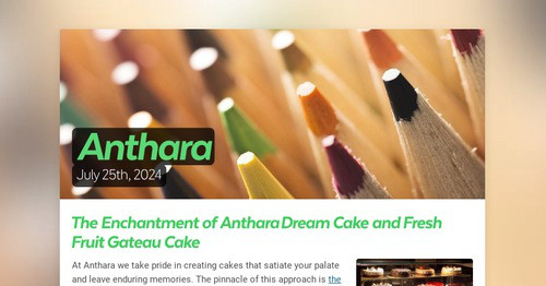 Anthara | Smore Newsletters
