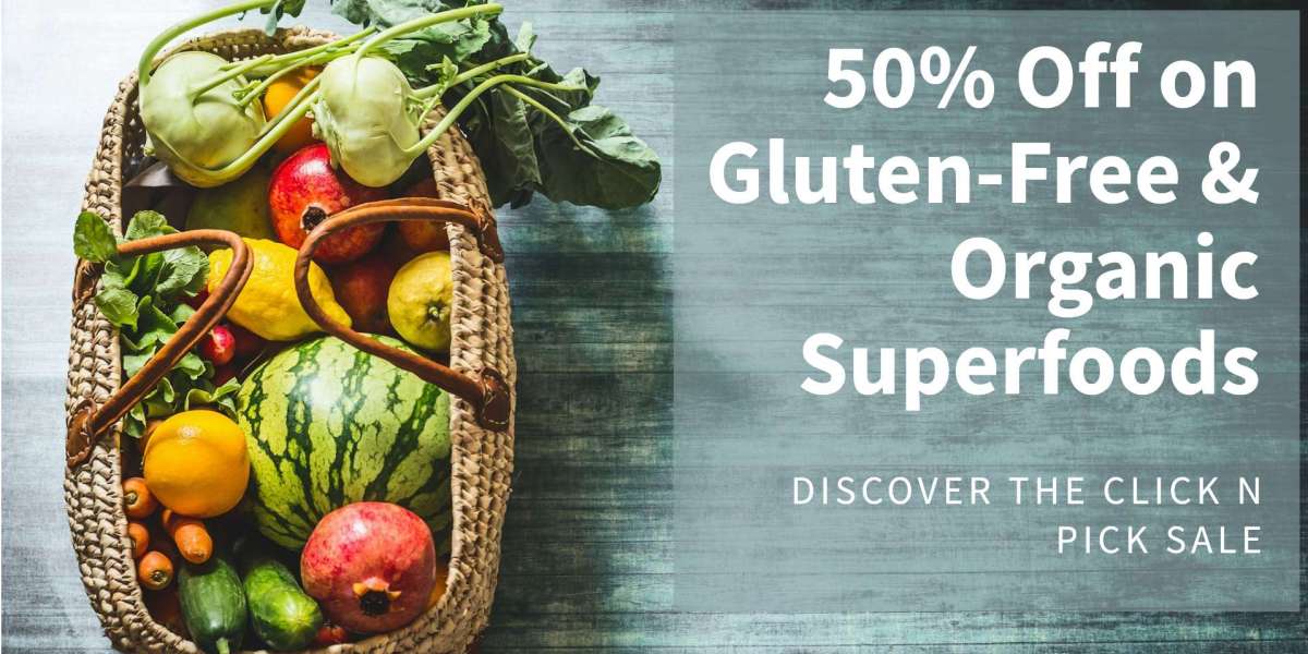 Discover the Click N Pick Sale: Get 50% Off on Gluten-Free & Organic Superfoods