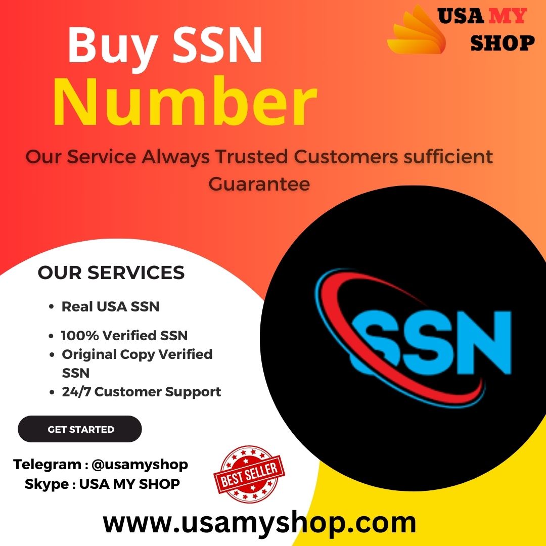 Buy SSN Number - 100% trusted seller USAmyShop