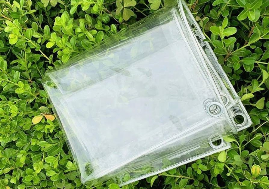 Clear Tarpaulin Sheets for Concealing and Securing Items