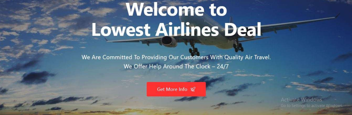 Lowestairlines deal Cover Image