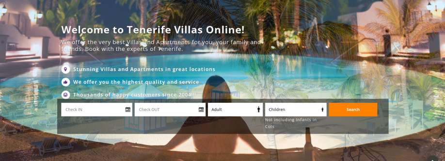 Tenerife Villas Online Cover Image