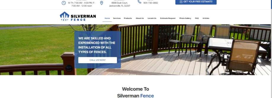 Silverman Fence Cover Image