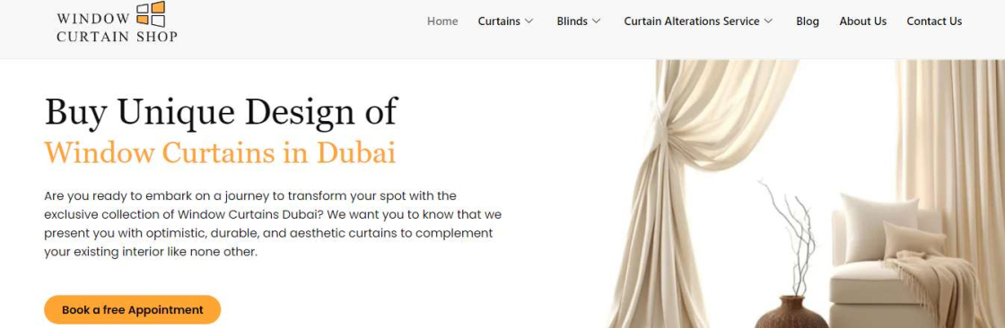 Window curtain shop Cover Image