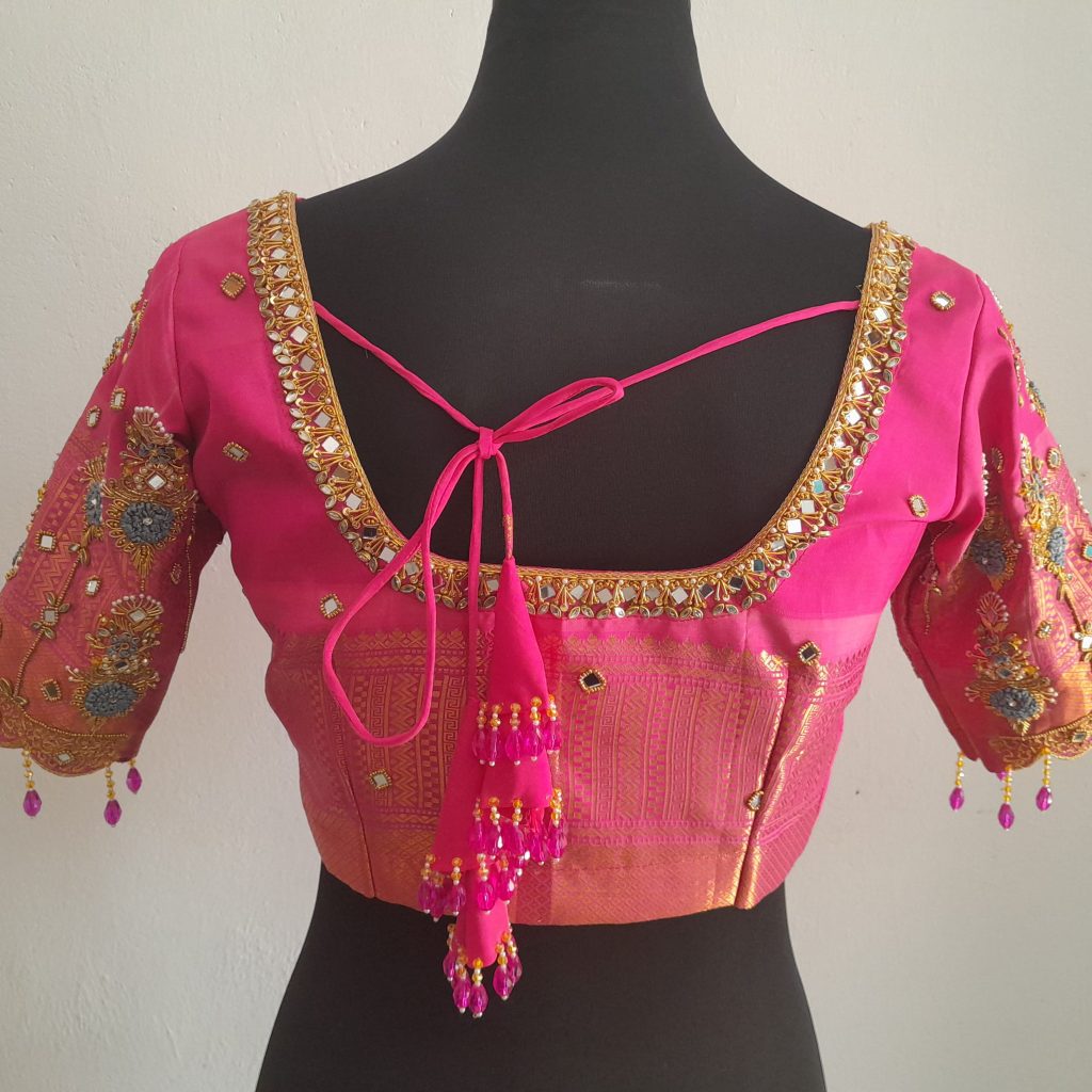 Nangaya Designs- Best Aari Work Blouse in Chennai