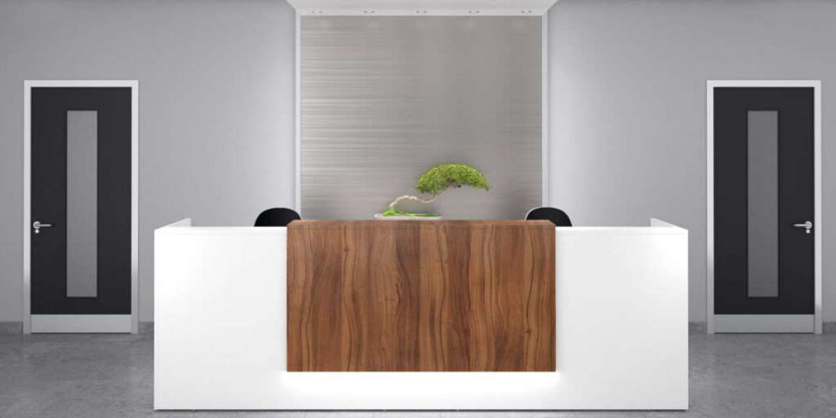 The Impact of Modern Reception Desks on Business Image in Dubai