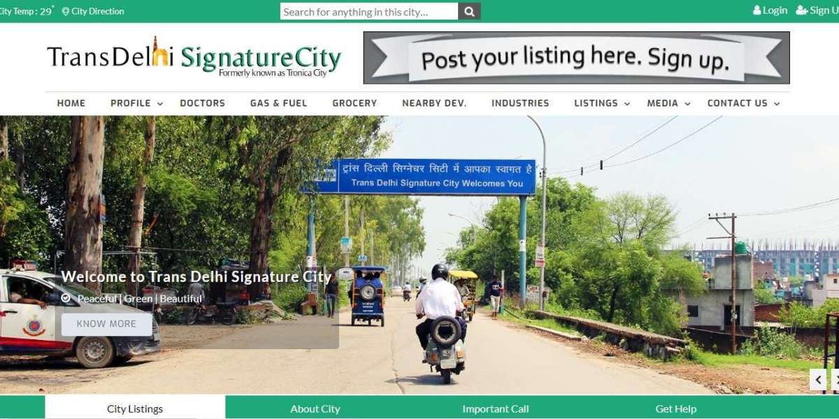 welcome to Trans Delhi Signature City