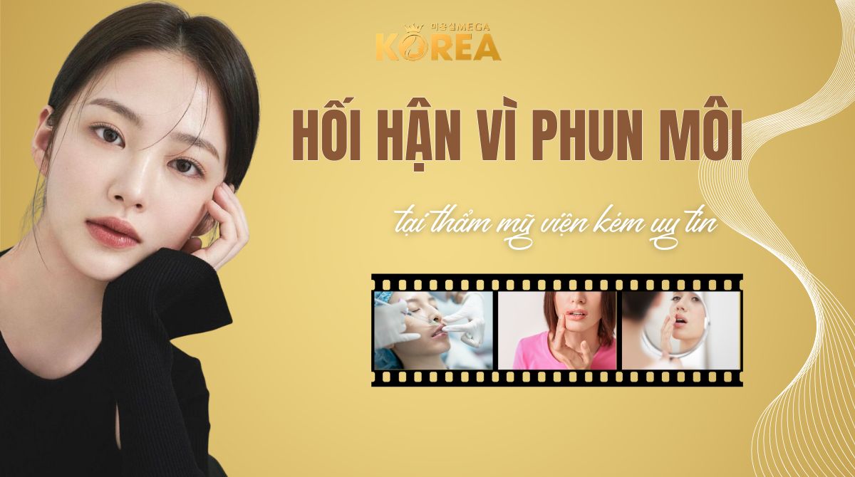 Hối hận vì phun môi tại thẩm mỹ viện kém uy tín - Viện Thẩm Mỹ Quốc Tế Mega Korea