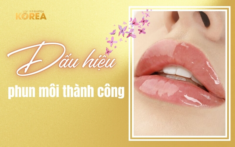 9+ dấu hiệu phun môi thành công, lên màu chuẩn chị em cần biết - Viện Thẩm Mỹ Quốc Tế Mega Korea