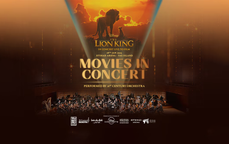 The Lion King in Concert Abu Dhabi 2025 - Buy Tickets Now !