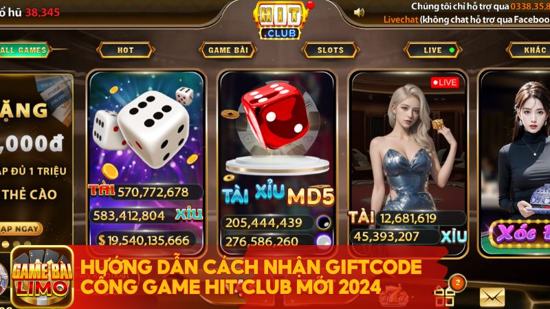 Hướng Dẫn Cách Nhận Giftcode Cổng Game HIT Club Mới 2024