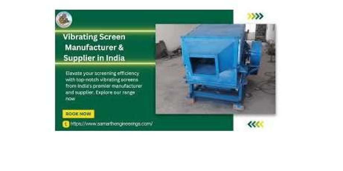 Vibrating Screens in India: Enhancing Efficiency and Productivity